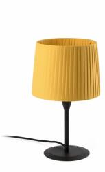 Faro Barcelona 64317-36 | Samba-FA Faro asztali lámpa 36cm 1x E27 fekete, sárga (64317-36)