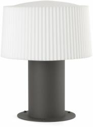 Faro Barcelona 74433S-04 | Muffin Faro álló lámpa 25, 9cm 1x E27 IP44 sötétszürke, opál (74433S-04)