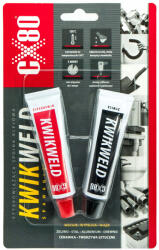 CX-80 Folyékony fém (hideg-hegesztő) hőálló, erős, gyors 2K ragasztó CX-80 Kwikweld