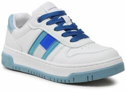 Tommy Hilfiger Sneakers Tommy Hilfiger Flag Low Cut Lace-Up Sneaker T3X9-32869-1355 M White/Sky Blue/Royal Y254