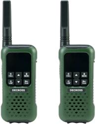 DECROSS Statie radio portabila PMR PNI Decross DC93, 446MHz, 0.5W, 16CH, Waterproof IP67, set 2 bucati (PNI-DC93)