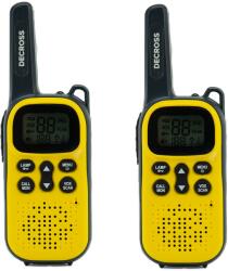 DECROSS Statie radio portabila PMR PNI Decross DC43, 446MHz, 0.5W, 16CH, set 2 bucati (PNI-DC43)