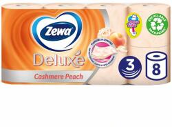 Zewa Hartie igienica Zewa Deluxe Cashmere Peach, 3 straturi, 8 role - emazing