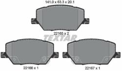 TEXTAR 2216501 Set placute frana, frana disc