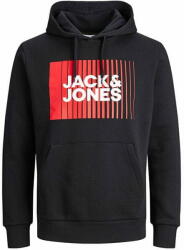 JACK & JONES Férfi sportfelső JJECORP Regular Fit 12236806 Black (Méret 4XL)
