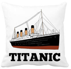 printfashion Titanic - Párnahuzat, Díszpárnahuzat - Fehér (13585080)