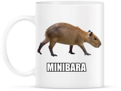 printfashion Capybara család - Minibara - Bögre - Fehér (13855156)