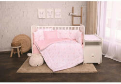 Lorelli ágynemű garnitúra Trend kombi ágyhoz - Pink Moons & Stars - babamanna