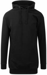 Just Hoods Rochie hanorac lungă cu glugă pentru femei - Neagră | 2XL (JH015-1000255772)