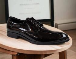 ALEXANDER Pantofi barbati, eleganti, piele naturala, Negru LAC, ALEXANDER ROME 04 - ciucaleti
