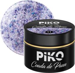 Piko Gel UV color Piko, Coada de paun, 5g, model 11 (EE5-BLACK-8PG-11)
