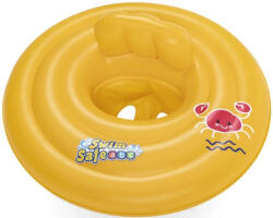 Swimaholic Inflatable Baby Seat Ring Sárga