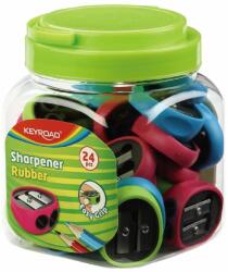 Keyroad Rubber 2 Lyukú Hegyező (KR971835)