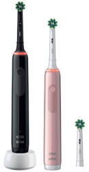 Oral-B PRO 3 3900 Duopack black/pink Periuta de dinti electrica