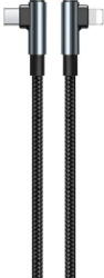 REMAX Cable USB-C-lightning Remax Ranger II, RC-C002, 1m, 20W (black) (31173) - vexio
