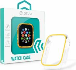 DEVIA Luminous Series Apple Watch 4/5/6/SE Tok - Arany/Átlátszó (40mm) (ST365324)