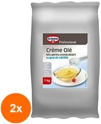 Dr. Oetker Set 2 x Praf pentru Desert, Creme Ole Vanilie, Dr Oetker, 1 Kg (FPG-2xDRQ204)