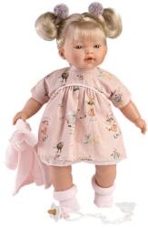 Llorens Llorens: Aitana síró baba cumival, rózsaszín kardigánban 33cm (33152) - innotechshop