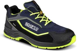 Sparco Munkavédelmi cipő SPARCO - Indy Baltimora S3S ESD kék-fluo 35-ös (753735BMGF)