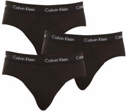 Calvin Klein 3PACK Fekete férfi slip alsónadrág (U2661G-XWB) - méret M