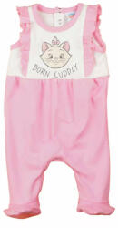 AB ABR Ujjatlan fodros vékony pamut rugi - Rózsaszín-fehér - Marie cica (50)