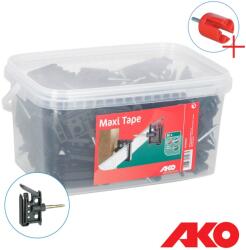AKO Maxi Tape 441390/803 facsavaros szigetelő vezetékhez / szalaghoz, 80 db-os (villanypásztor) (vödrös kiszerelés) (441390/803)