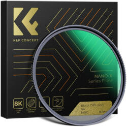 K&F Concept 67mm Black Mist 1/1 szűrő - Nano-X Diffúzió Filter (KF01.1692)