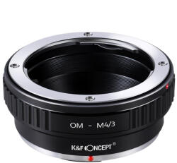 K&F Concept Olympus-OM M4/3 adapter - Micro 4/3 OM átalakító - OM-M43 (KF06.145)