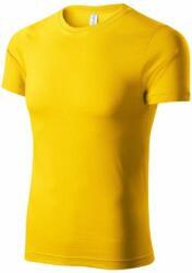  Malfini Könnyű, rövid ujjú póló, sárga, 4XL