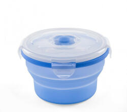 Nuvita Összecsukható szilikon tányér 540ml - Kék - 4468 - babycenter-siofok