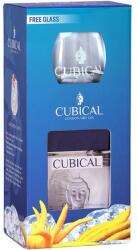  Cubical Premium Gin 0, 7l 40% + 1 pahar