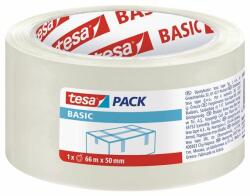 tesa Csomagolószalag, 50 mm x 66 m, TESA "Basic", átlátszó (66 méter) (TESCS58570)