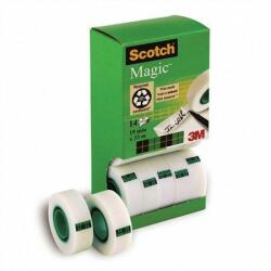 3M Ragasztószalag, 2 db ajándék, 19 mm x 33 m, 3M SCOTCH "Magic tape 810" (14 db) (LPM81933)