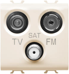 Gewiss Priza TV+FM+SAT 2M Gewiss Chorus Ivory GW11382 (GW11382)