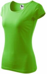  Malfini Női póló nagyon rövid ujjú, alma zöld, L