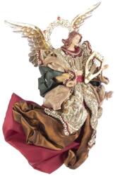 Bizzotto Figurina Inger din polirasina si textil Baroque 23x11x28 cm (0934723deco)