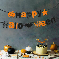 Family Halloween-i papír girland - "Happy Halloween" felirat - 3, 5 m Family 58170 (58170)