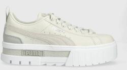 PUMA cipő Mayze Lth Wn szürke, platformos, 384209 - szürke Női 40