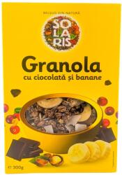 Solaris Granola cu ciocolata si banane, 300g, Solaris