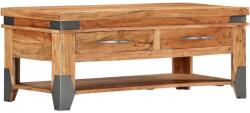 vidaXL Măsuță de cafea, 110x55x45 cm, lemn masiv de acacia (282751) - comfy