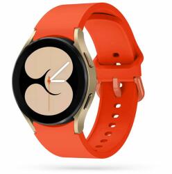  Okosóra szilikon szíj - Samsung Galaxy Watch6 / Watch6 Classic - narancs szilikon szíj - tokgalaxis