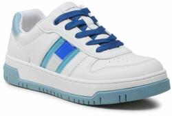 Tommy Hilfiger Sneakers Tommy Hilfiger Flag Low Cut Lace-Up Sneaker T3X9-32869-1355 S White/Sky Blue/Royal Y254