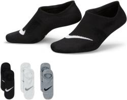 Nike Női funkcionális alacsony zokni Nike EVERYDAY PLUS LIGHTWEIGHT W (3 PAIRS) szürke SX5277-927 - S