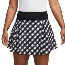 Nike Női teniszszoknya Nike Court Dri-Fit Advantage Print Club Skirt - black/black