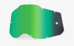 Plexi 100% Racecraft 2/Accuri 2/Strata 2 cu oglindă verde (anti-ceață) (AIM152-426)
