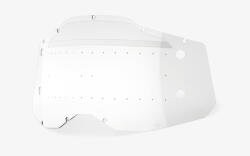 100% Plexi 100% Forecast Racecraft 2/Accuri 2/Strata 2 transparent cu știfturi (anti-ceață) (AIM152-445)