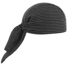 Egochef Szakács fejkendő EGOchef - vékony fehér csíkok