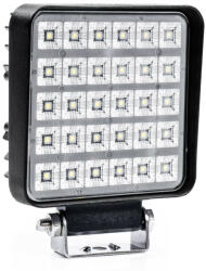 AMiO LED munkalámpa 30 LEDES négyzet alakú 9-36 V 90W 6500K 7200lm E-JELES (03245)