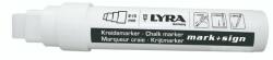 LYRA Marker cu creta, pentru table de scris, varf 15mm, LYRA - alb (LR-004420001)
