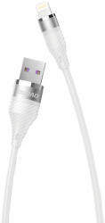 Dudao L10Pro 5A USB-Lightning kábel, 1, 23 m (fehér)